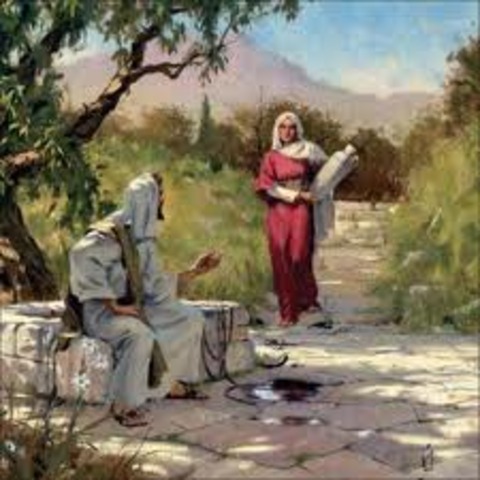 Jesus tells Nicodemus and the Samaritan woman that he is the Savior