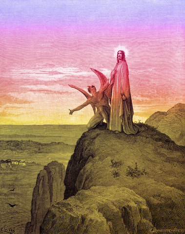 Jesus is tempted