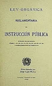 Ley reglamentario de instrucción obligatoria