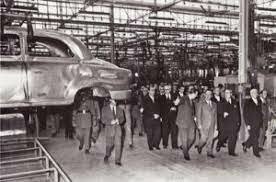 Inauguració de la fàbrica SEAT a Zona Franca