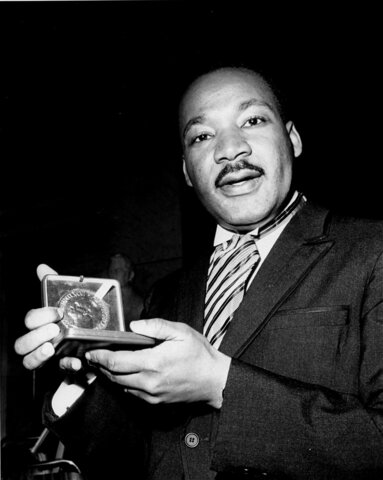 MLK won the nobel prize