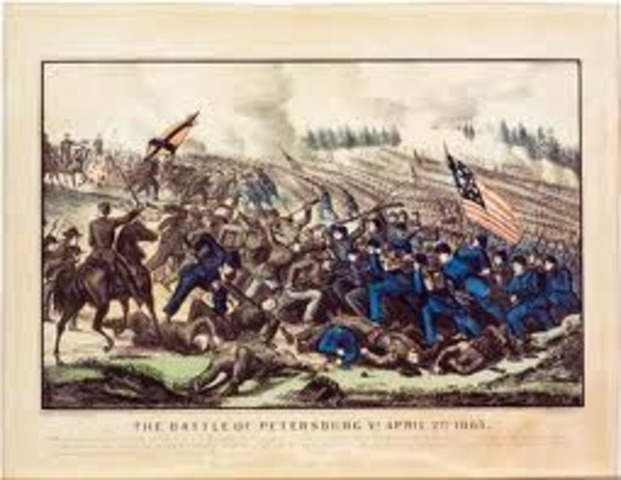 The battle of Petersburg