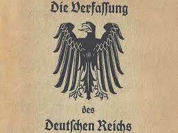 Formation of Weimar Republic/Constitution