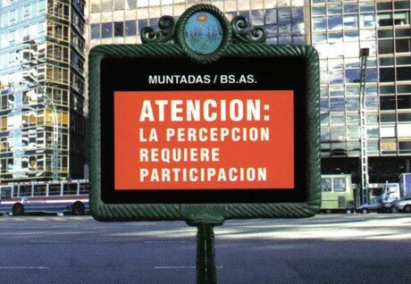 Atención: La percepción requiere participación