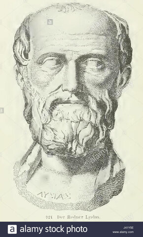 Lisias regresa a Atenas, tras la derrota de los Treinta Tiranos