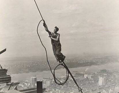 El hombre en su trabajo