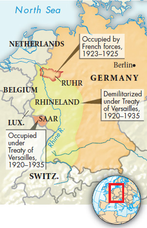 Occupation of the Ruhr by France and Belgium