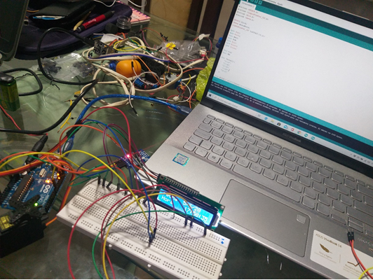 Compra de materiales y montaje de circuito