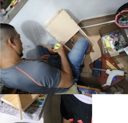 Montaje de cajón y sistema de motores