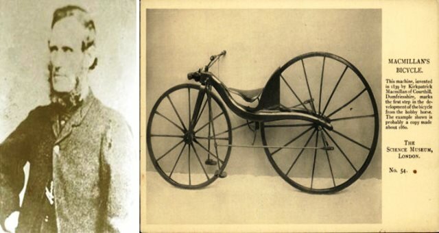 Primera bicicleta de pedales