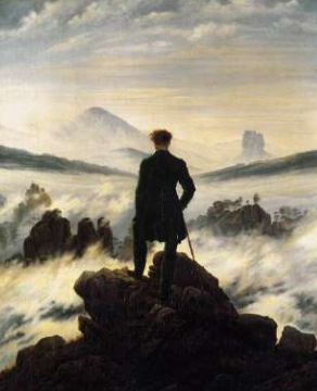 El caminante sobre el mar de nubes