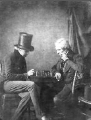 Los jugadores del ajedrez