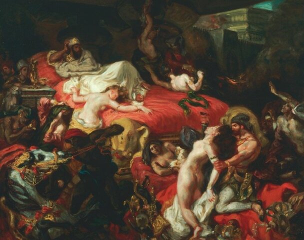 La muerte de Sardanápalo