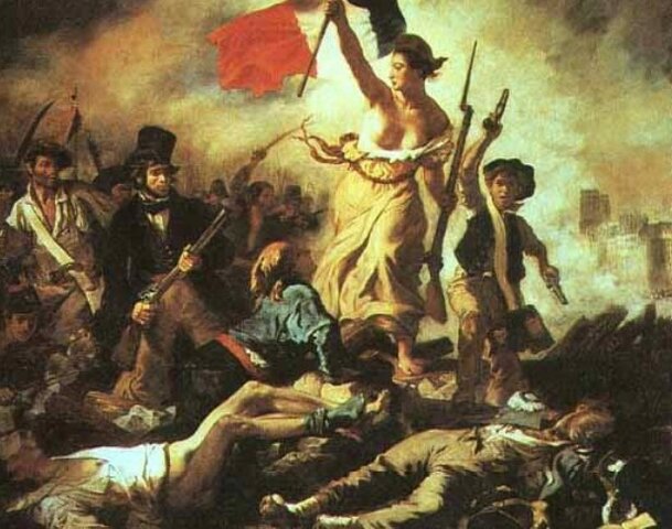 La libertad guiando al pueblo