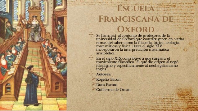Escuela franciscana de Oxford o Escuela de Oxford