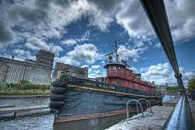 La construction du canal de Lachine
