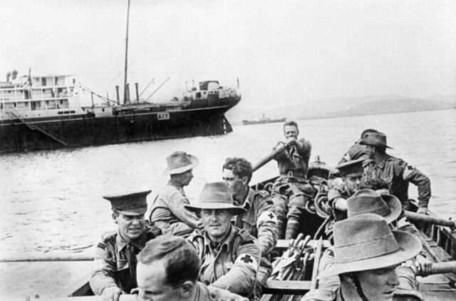 ANZACs began arriving on Lemnos