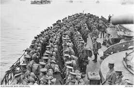 ANZAC's Began Arriving On Lemnos