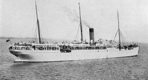 Gascon, the first Anzac hospital ship arrives at Alexandria
