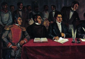 Firma del acta de Independencia