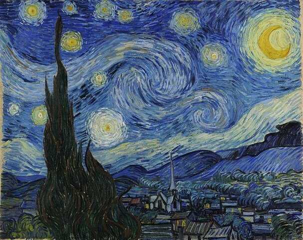 OBRA: La noche estrellada