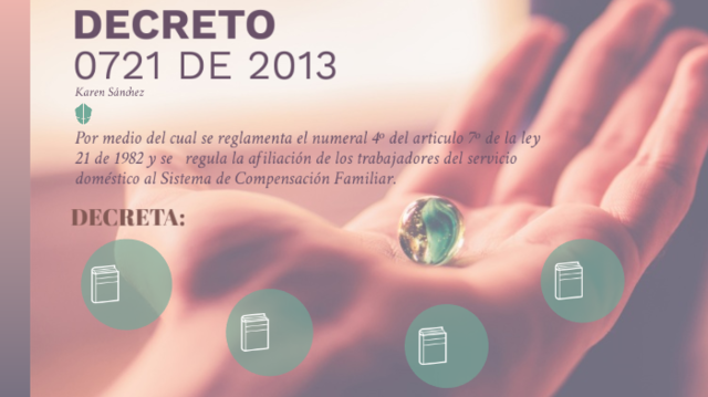DECRETO 0721 DE 2013