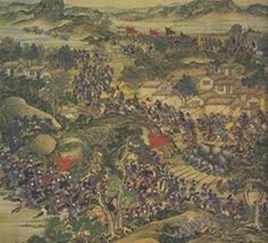China’s Taiping Rebellion ends, leaving 20 million Chinese dead and causing mass emigration.