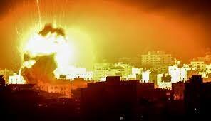 Israel angriber Gaza