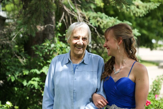 Grandma D.'s passing