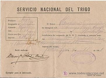 Servicio nacional del trigo