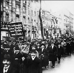 German Revolution of 1918 and Kaiser Wilhelm II Resigns