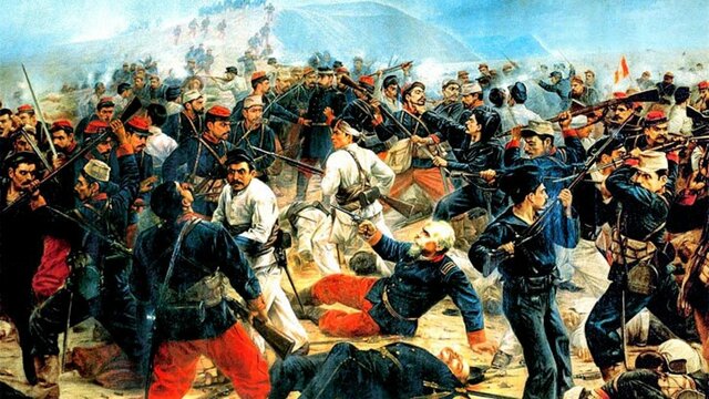 Batalla de Arica (1880)-Guerra con Chile (1879-1883).