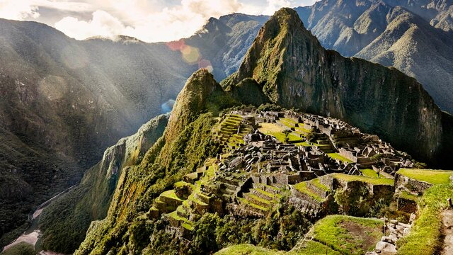 Machu Picchu.
