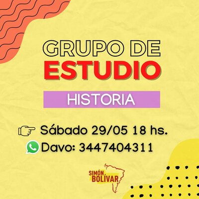Timeline: Simón Bolívar (Grupo de Estudio Historia 1er Cuatrimestre)