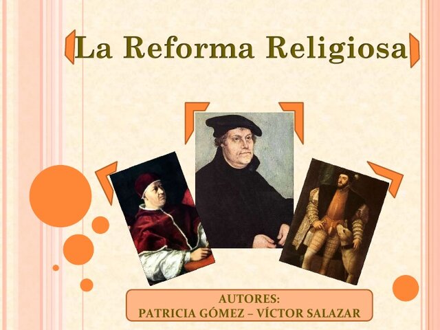 Reforma religiosa i educativa