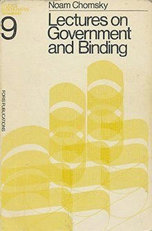 Lectures on Government and Binding