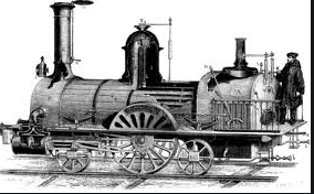 tren, motores con carbon y los motores a vapor