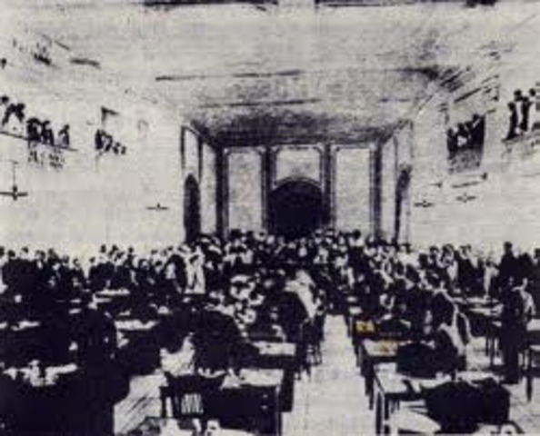 Fin de la Asamblea Constituyente