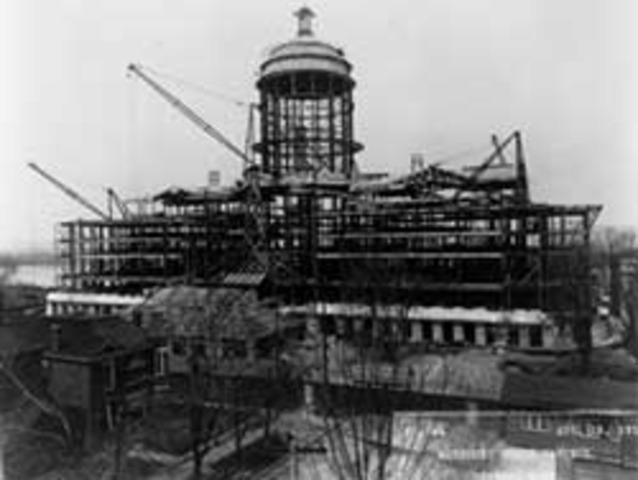 Capitol Building Burned