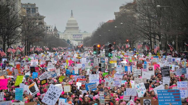 gran marcha internacional por los derechos de la mujer