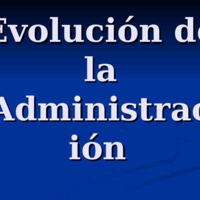 Timeline: Evolución de la Administración