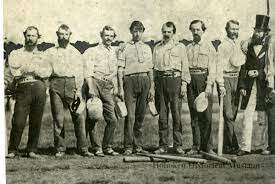 El primer equipo formal de beisbol