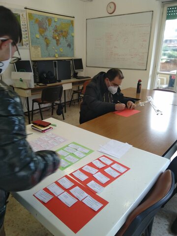 Realizzazione CARTE DOMANDE