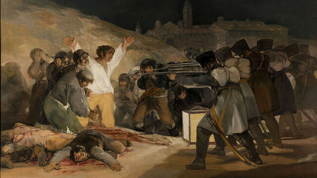 Consecuencias de la Guerra Española - 3 de Mayo de 1808 en Madrid
