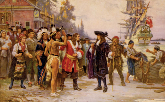 William Penn established Pennsylvania Colony.