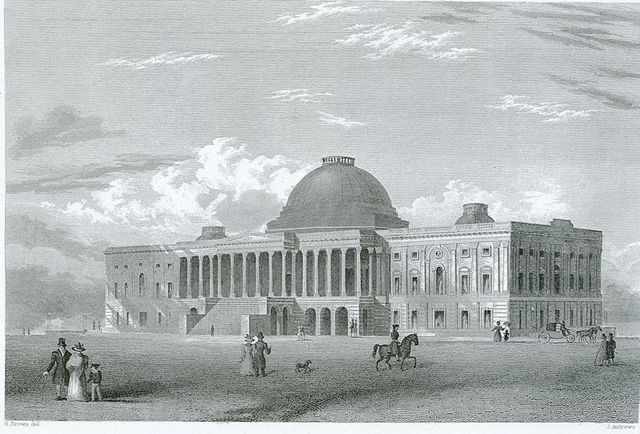 Capotol Was Settled off the Potomac River.