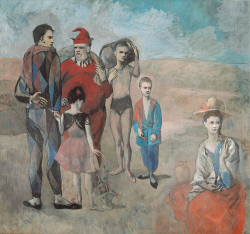Pablo Picasso - Familia de saltimbanquis
