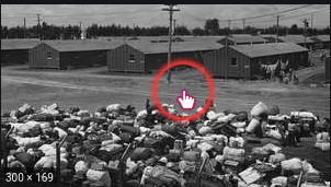 daniels gets put into a concentration camp