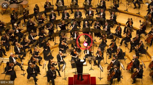 erika joins an orchestra