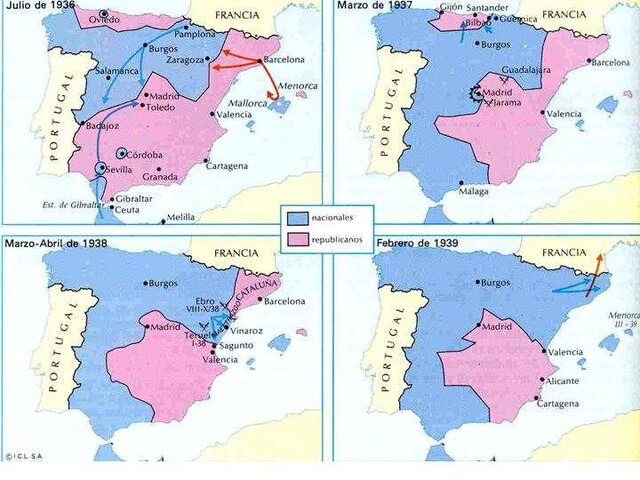 COMIENZA LA GUERRA CIVIL ESPAÑOLA